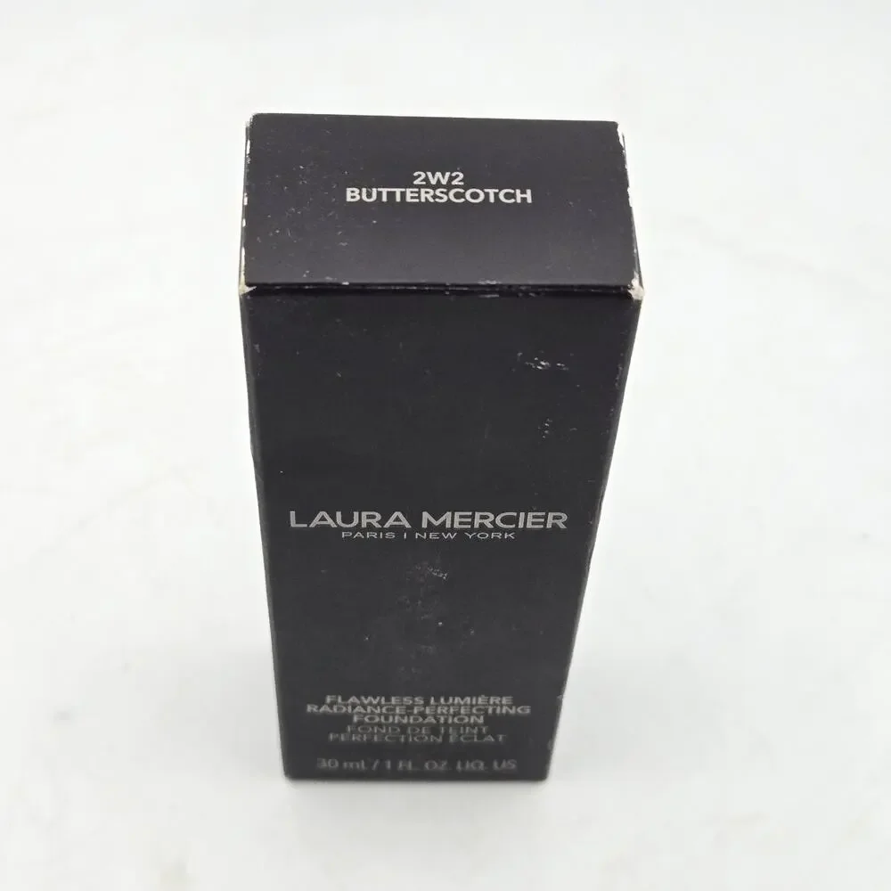 Laura Mercier Flawless Lumiere Foundation 2W2 Butterscotch Luminous Liquid New